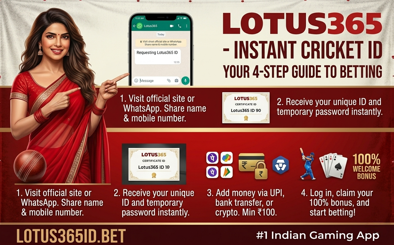 How to Get Your Lotus365 Cricket ID in 4 Simple Steps