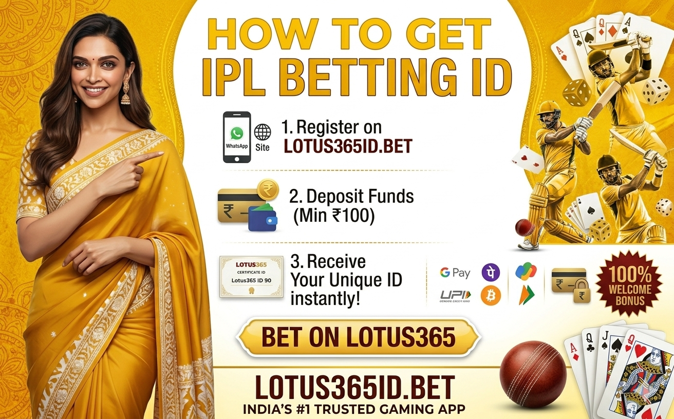 How to Get Your IPL Betting ID 2026 on Lotus365 - 4 Simple Steps