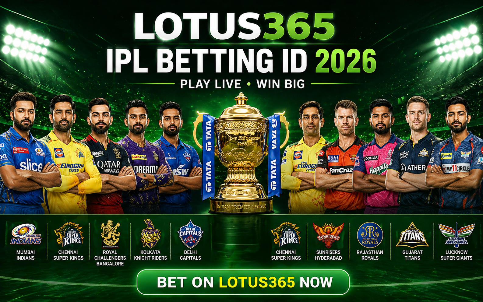Lotus365 IPL Betting ID 2026 - Official IPL Betting Platform
