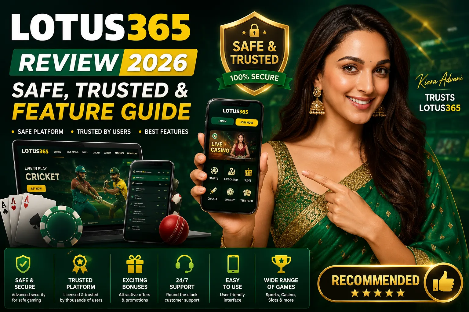 Lotus365 Review 2026 Safe Trusted Feature Guide