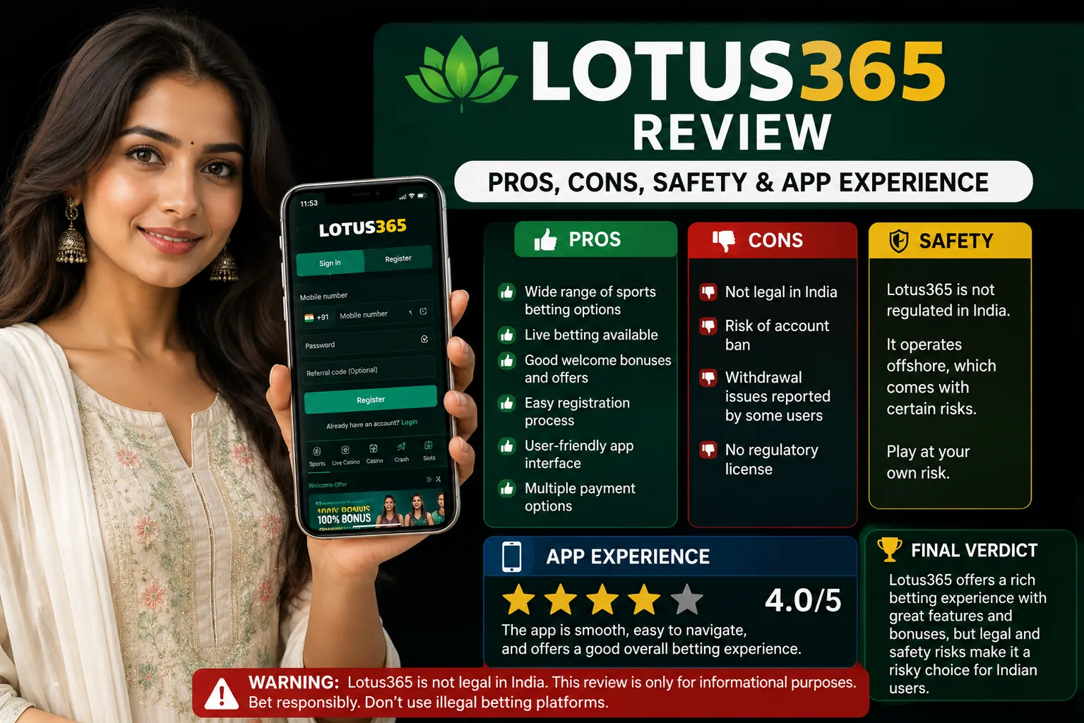 Lotus365 Review Get Lotus365 ID and App Experience
