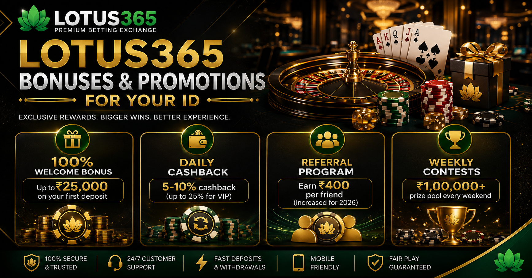 Lotus365 App Features