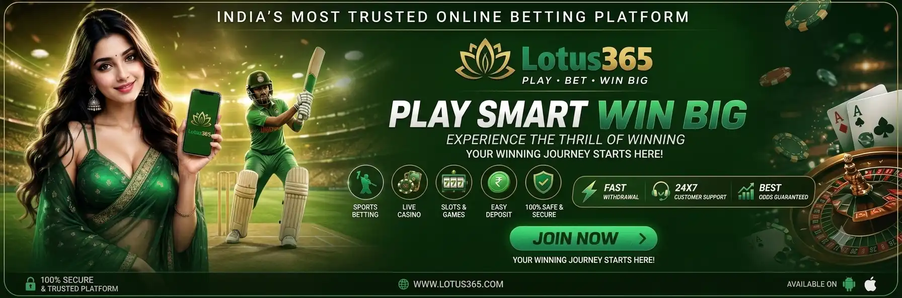 Lotus365 ID - India's Most Trusted Online Betting Platform