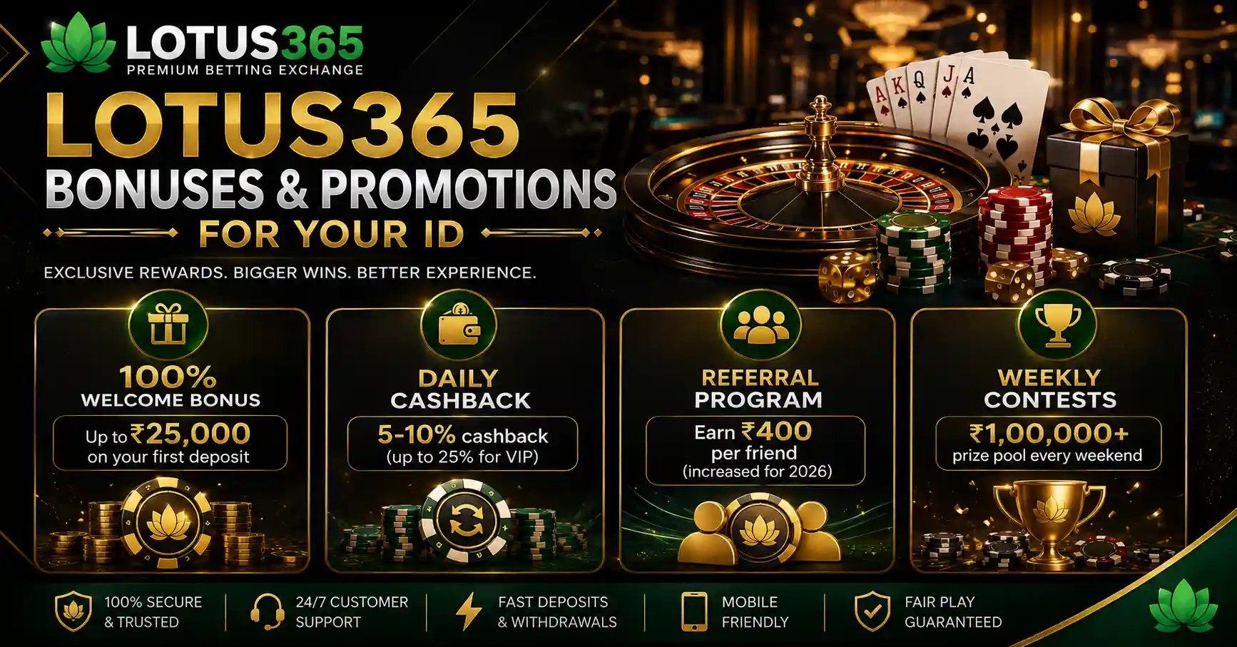 Lotus365 App Features